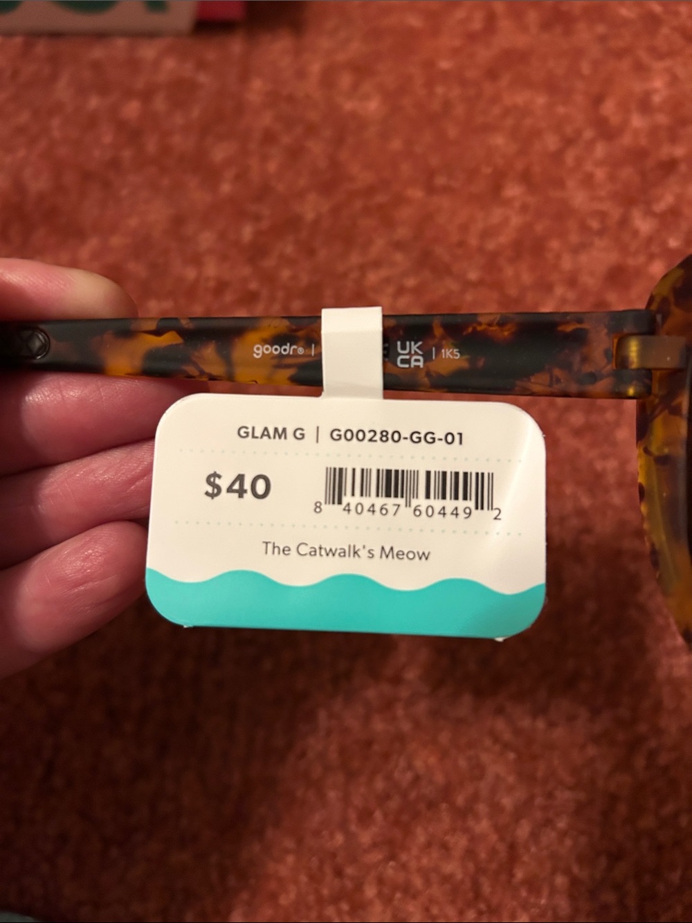 Goodr Tortoise Sunglasses (The Catwalks Meow) - Picture 4 of 4